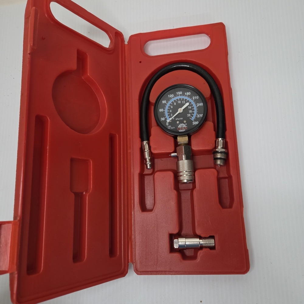 OEM 27138 Compression‎ Tester Gauge Set 300 PSI With Case (GO1067134)